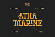 Zewkila - Retro Display Font, a Sans Serif Font by twinstd (Thumbnail 3 of 10)