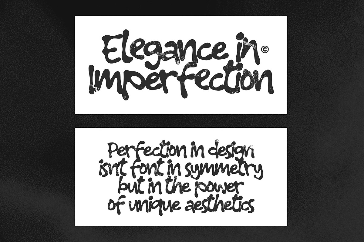 Dosmic - Organic Fluid Display Font, a Slab Serif Font by Blankids Studio (Photo 4 of 11)
