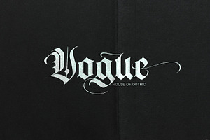 Zouk - Gothic Calligraphy