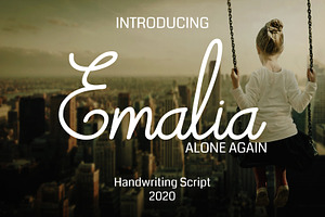 Emalia | Handwritten Script Font