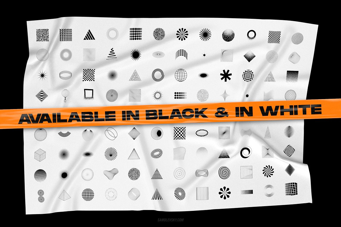 200 Abstract shapes & backgrounds, an Object Graphic by SPEED APEX (Photo 17 of 19)