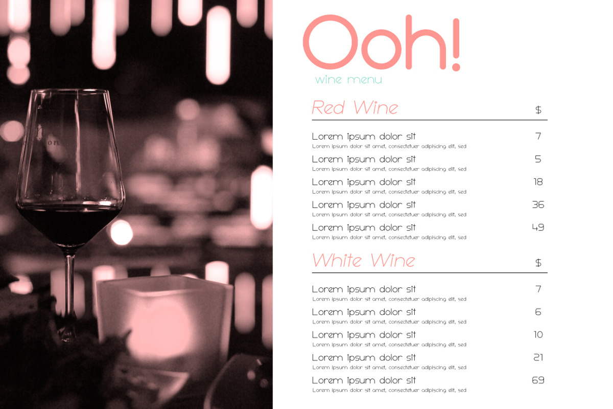 Ooh! Rounded Sans Serif Typeface preview 2