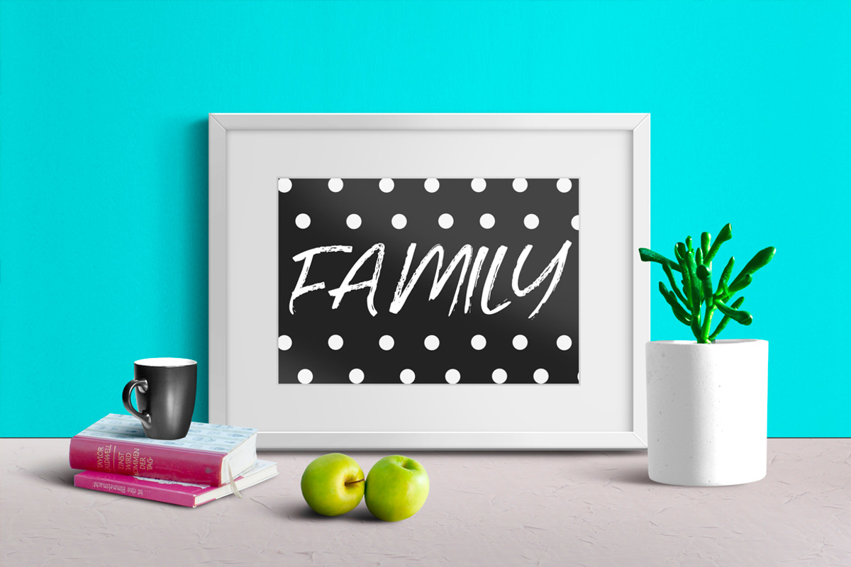 Je T'aime - handmade font + BONUS!! preview 3