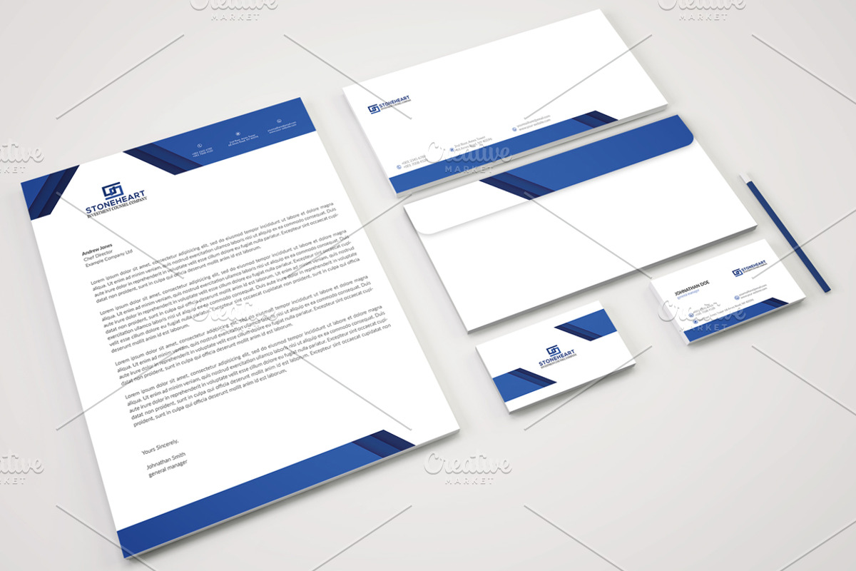 Corporate Stationery Pack, a Stationery Template by BettyDesign (Photo 10 of 10)