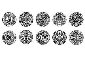 Tribal Maori tattoo. Vector, a Decorative Illustration by Buch&Bee