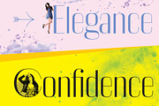 Prestiggio Elegant Fashion Font, a Font by REKORD (Thumbnail 4 of 5)