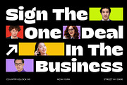 Gatore - Bold Display, a Sans Serif Font by Get Studio (Thumbnail 13 of 16)