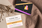 Aesthetic Thank You Card Template, a Card Template by Elegant_Studio44 (Thumbnail 1 of 5)