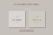 CLAIRE Elegant Templates IG Canva, a Social Media Template by Studio Suvelle (Thumbnail 5 of 7)