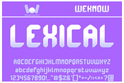 Polyphonic font, a Font by weknow (Thumbnail 2 of 4)
