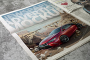 Newspaper Advertise Mockup v2, a Print Template by 2dsight (Thumbnail 3 of 11)