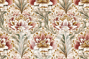 Boho Printable Papers Vintage Art, a Pattern Graphic by Maishop (Thumbnail 5 of 8)