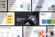 Business Plan PowerPoint Template, a Presentation Template by GoldenPixelStudio (Thumbnail 6 of 29)
