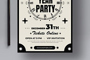 New Year Party Invitation Poster, a Brochure Template by MightyDesign (Thumbnail 3 of 8)