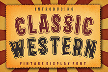Classic Western – Vintage Font