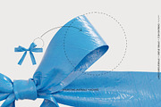 BOW & RIBBON overlay clipart mockups, an Object Graphic by Stykke Studio (Thumbnail 8 of 10)