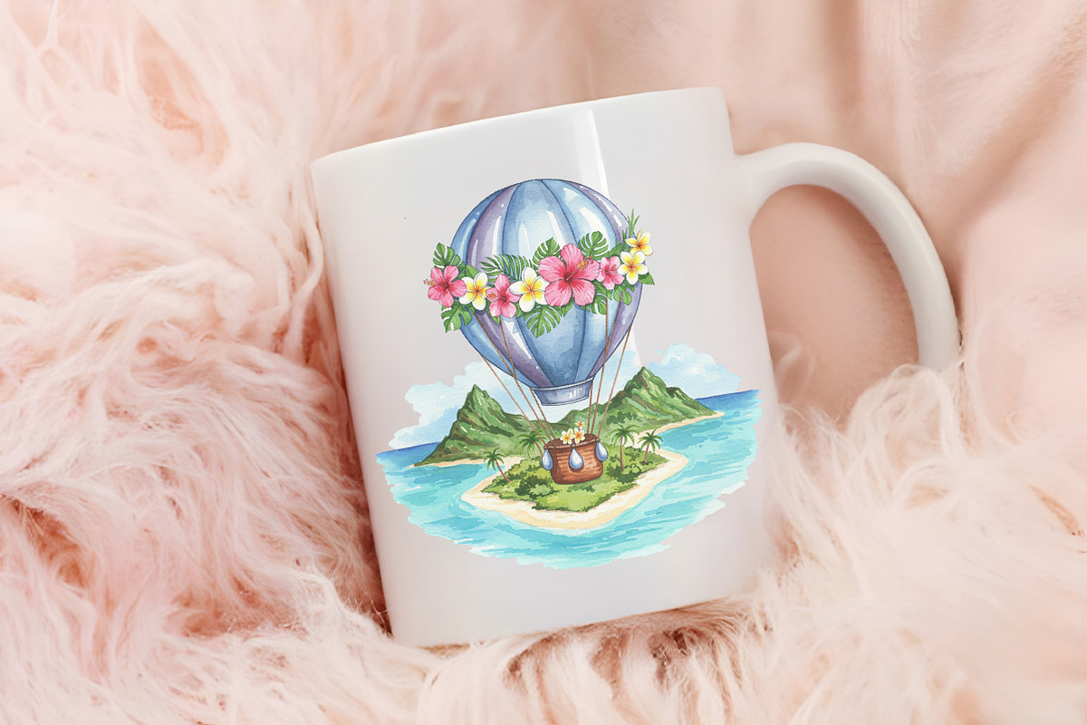 Summer Dreaming Clipart, an Illustration by RobertsArt (Photo 2 of 7)