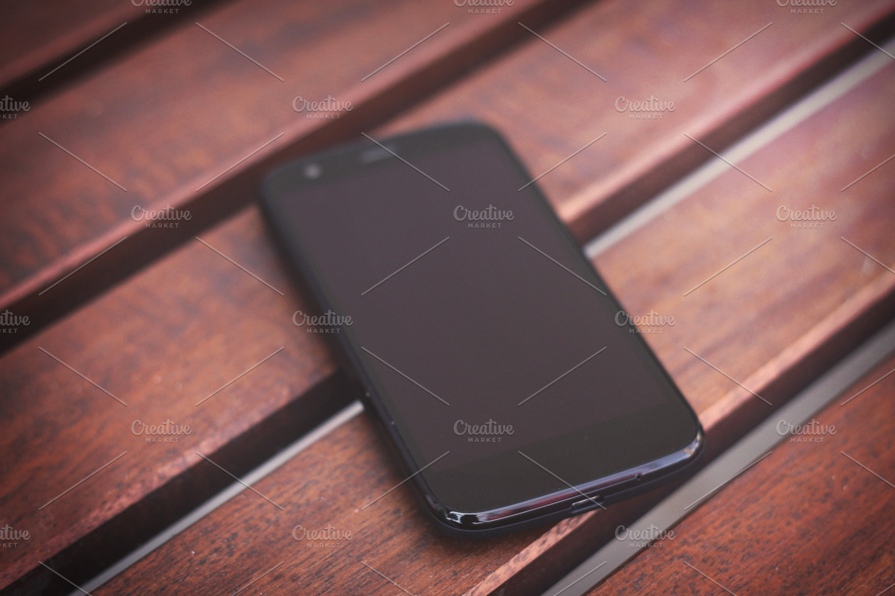 Android Mobile On Table