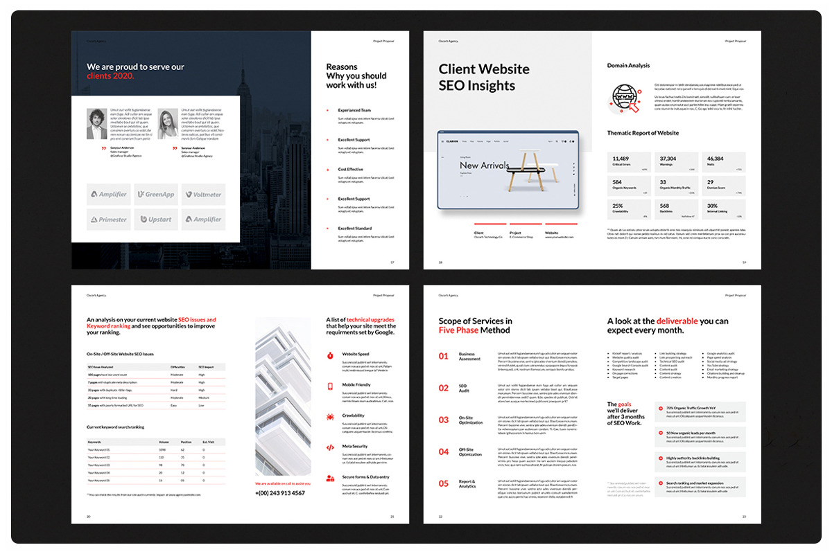 SEO Proposal, a Brochure Template by StudioGraficso (Photo 8 of 10)