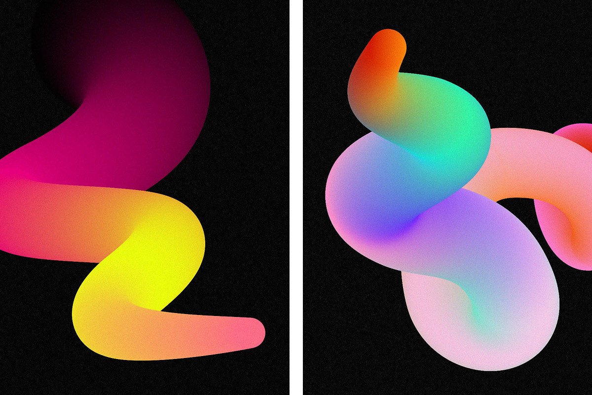 Blender: 80 Gradient Blends, an Object Graphic by RuleByArt (Photo 9 of 16)