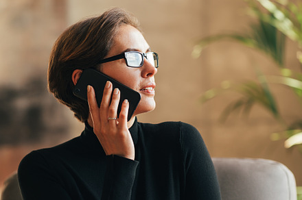 Businesswoman in eyeglasses, a Person Photo by Artem Varnitsin