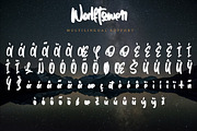 Walftower - Bold Handwritten Font, a Script Font by Arendxstudio (Thumbnail 9 of 9)