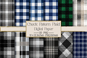 Check Pattern Plaid, an Illustration by DreamPrint404 (Thumbnail 1 of 4)