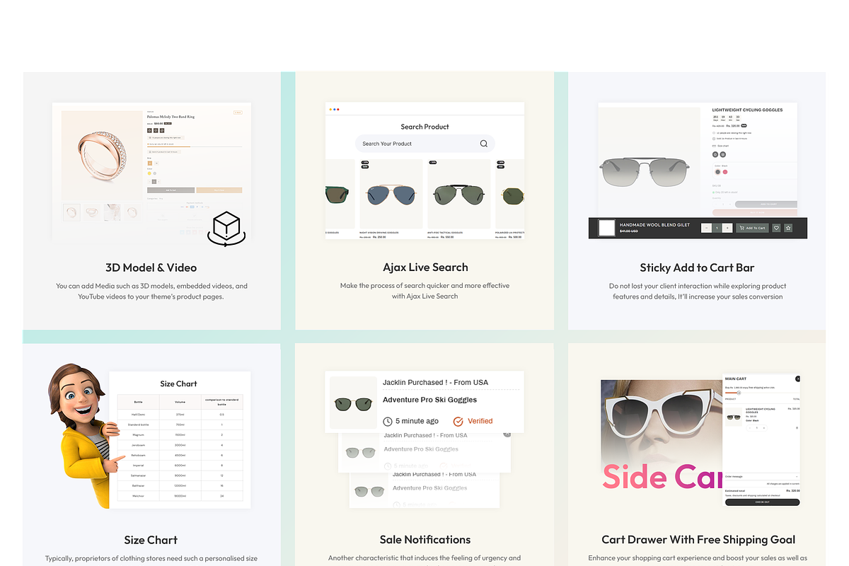 Specs Fashion | Shopify Theme preview 4