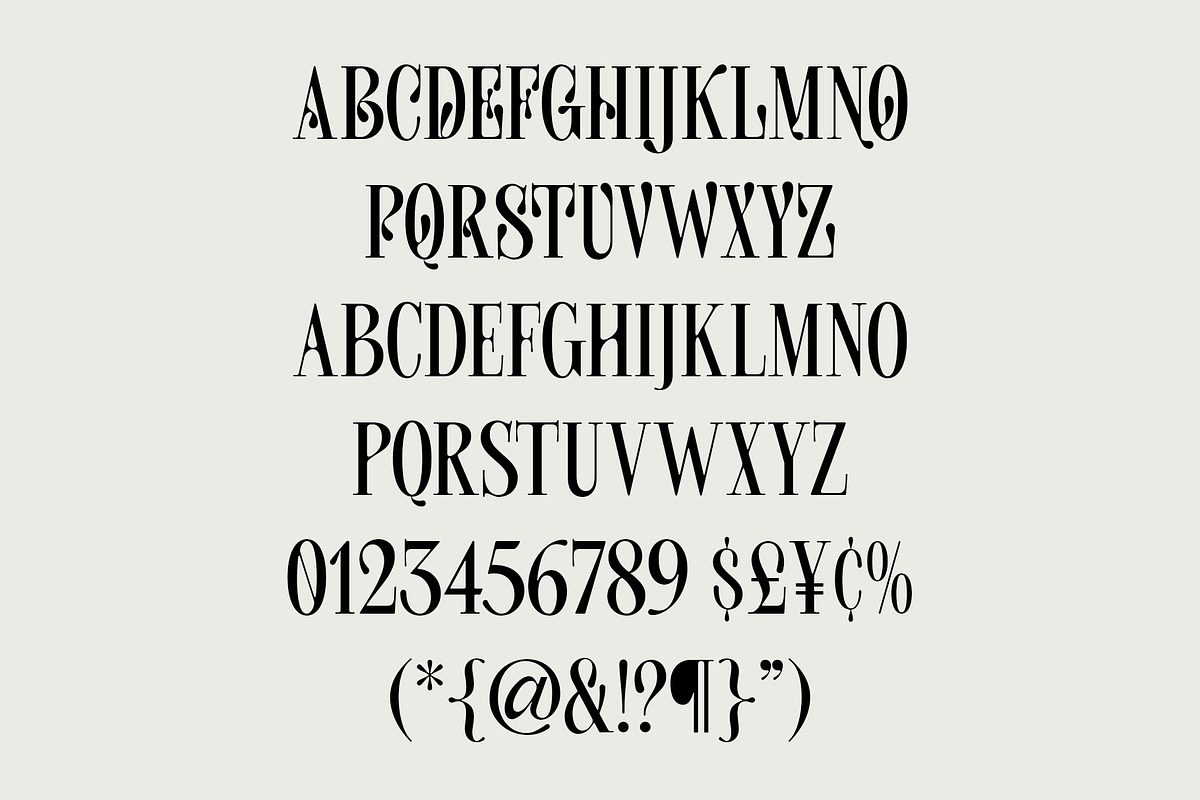 ED Olancha - Display Serif, a Serif Font by Emyself Design (Photo 4 of 12)