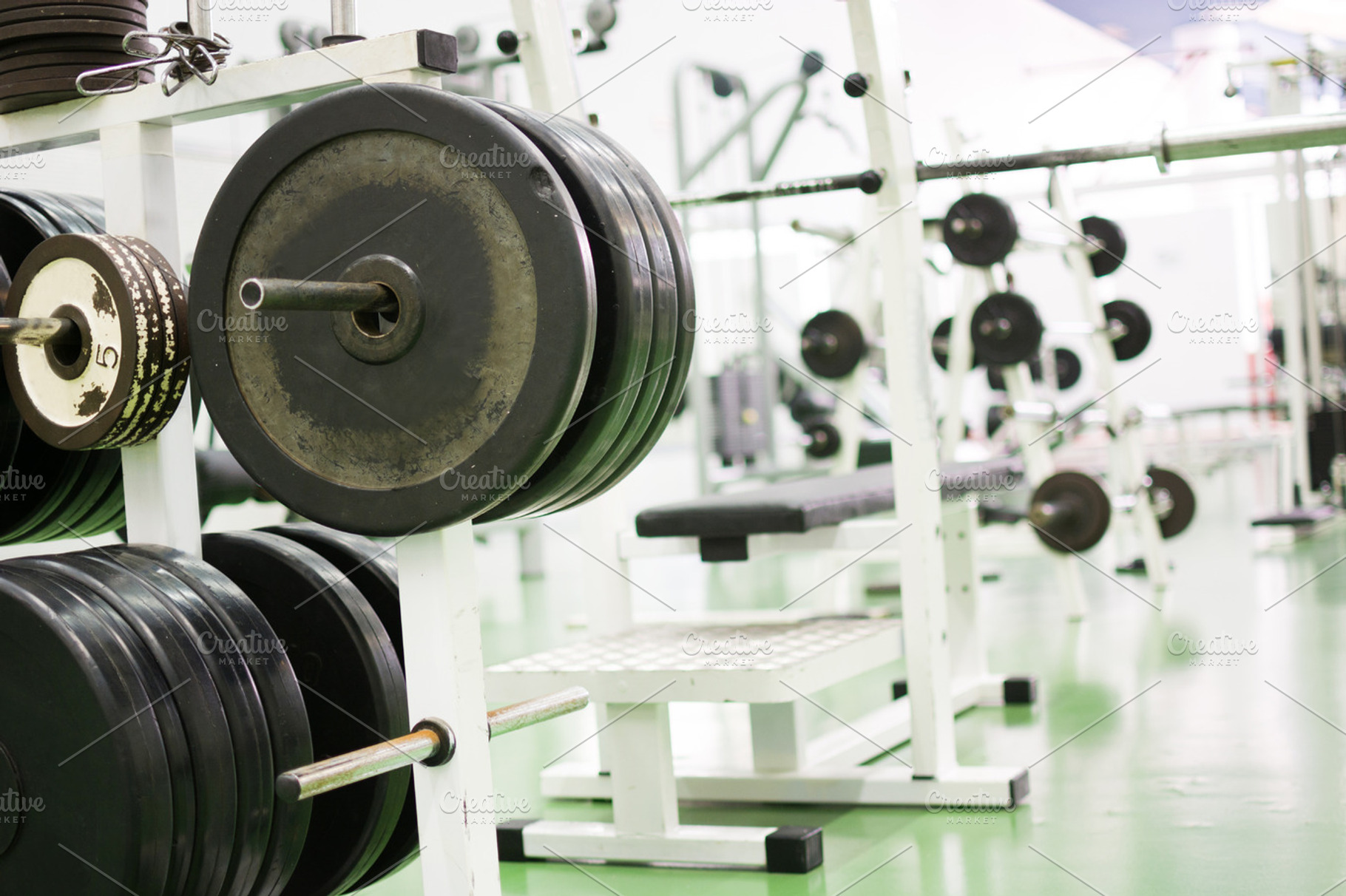 Gym stock photo containing gym and aparutus, a Sports & Recreation Photo by etorres69