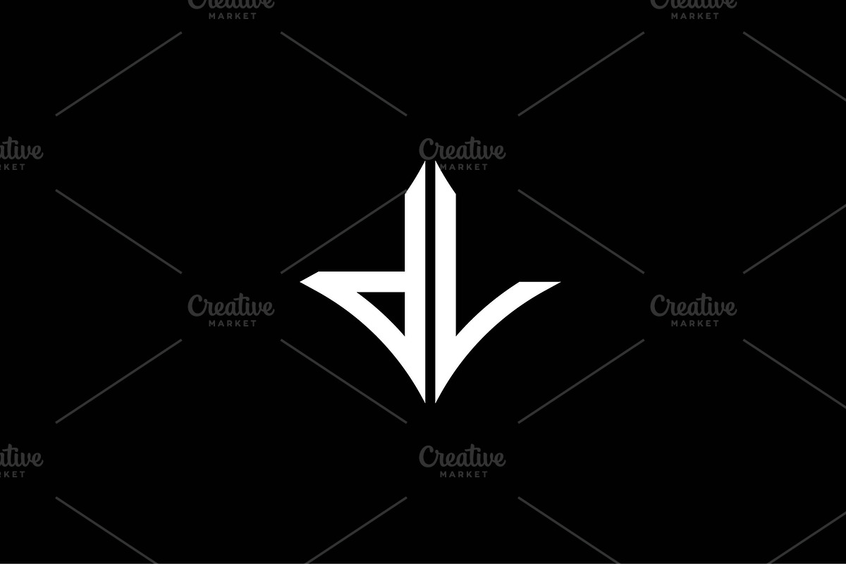 DV letter logo design., a Branding & Logo Template by xcoolee (Photo 7 of 8)