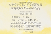 Yellow | Script Font, a Handwritten Font by Scratchones (Thumbnail 7 of 8)