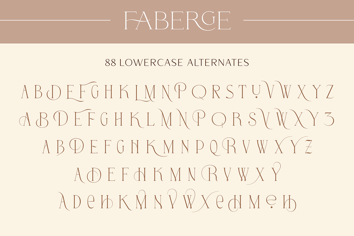Faberge, a Serif Font by Larin Type Co. (Photo 14 of 15)