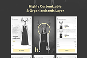 Hobi - Fashion App Design UI Kit, an App Template by Capi Product (Thumbnail 3 of 5)