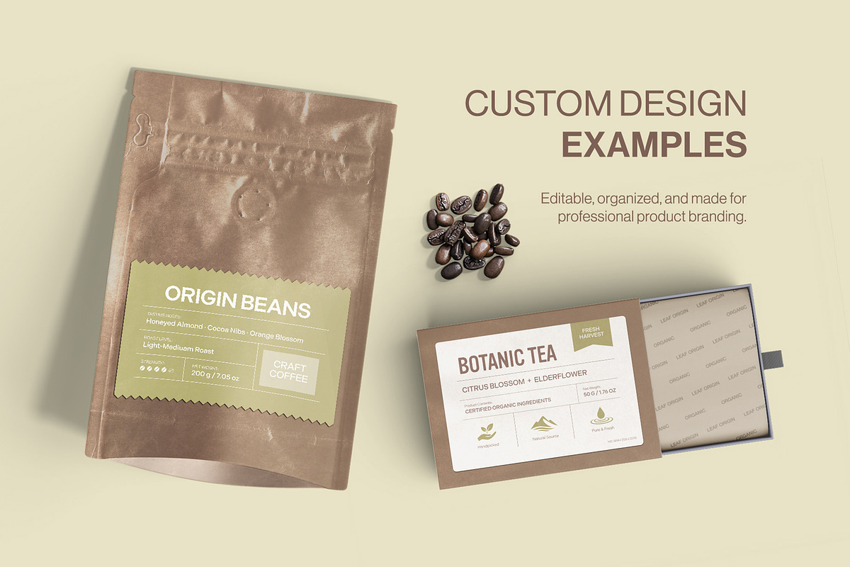 Product Label Template Set, a Brochure Template by BrandPacks (Photo 11 of 14)