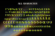 Bonivar - A Modern Display Font, a Sans Serif Font by Marvadesign (Thumbnail 2 of 6)