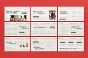 Black Red Project Proposal Keynote, a Presentation Template by graphicook (Thumbnail 4 of 8)