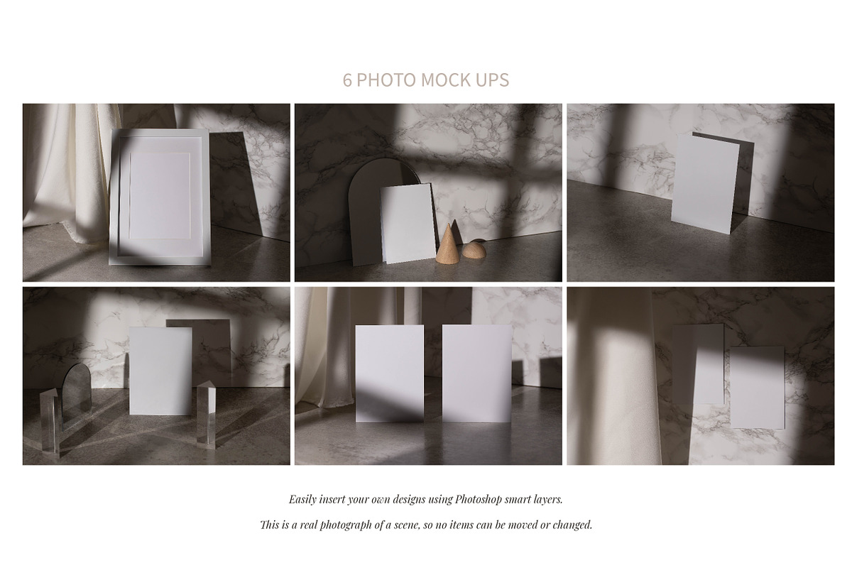 Shadow & Marble Video Mock Up, a Print Template by Amy Louise Baker (Photo 2 of 5)