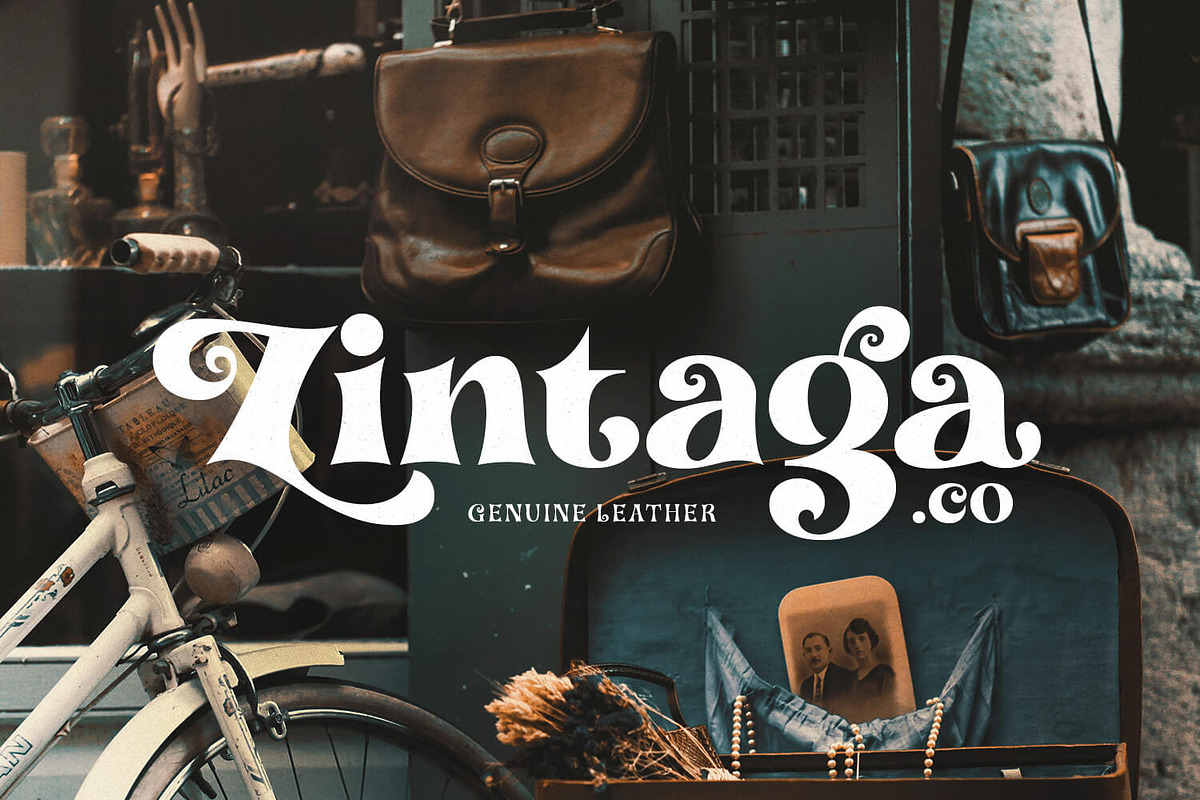 Dorris - Swirly Summer font family, a Slab Serif Font by creativemedialab (Photo 12 of 18)