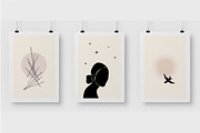 Minimalist Boho Graphic Poster Set, a Decorative Illustration by Imaginary Party (Thumbnail 2 of 7)