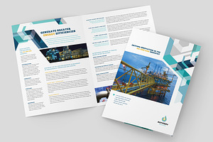 Oil & Gas Company Brochure, a Brochure Template by StockLayouts