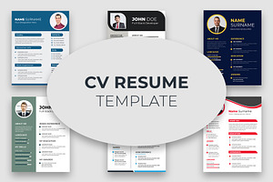 Professional CV Resume Template, a Resume Template by Designgrove