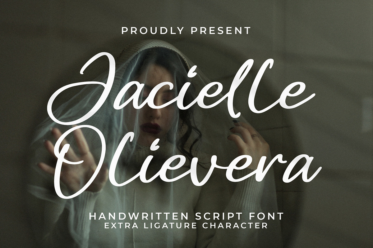 Jacielle Olievera, a Handwritten Font by Integritype Studio (Photo 1 of 15)