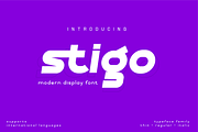 Stigo, a Sans Serif Font by twinstd (Thumbnail 1 of 11)