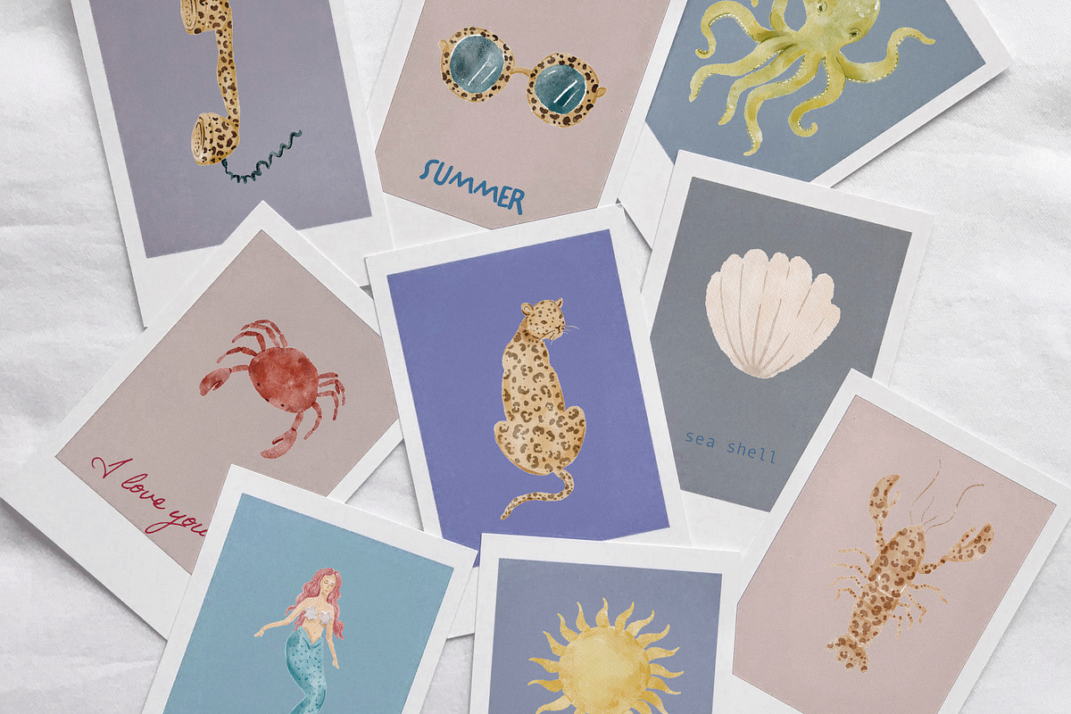 Summer Time - Whimsical Collection, a Decorative Illustration by Les Frolova (Photo 2 of 12)