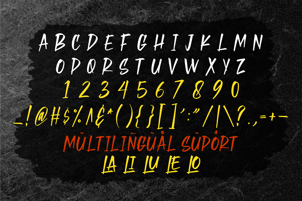Slamed, a Handwritten Font by Forberas Club (Photo 6 of 7)