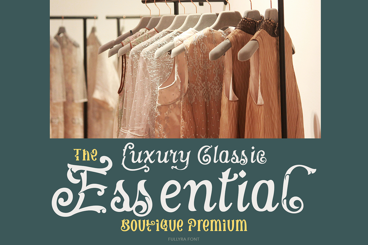 Fullyra Script, a Script Font by TypeClassHeroes (Photo 11 of 15)