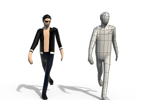 Low Poly People Pack - Man