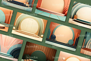 20 Art Deco Podium Backgrounds, a Background Graphic by Incomelion (Thumbnail 5 of 6)