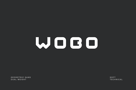 Wobo Sans Font, a Sans Serif Font by baqoos